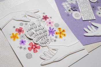 Video-Workshop „floral hands“ mit Anleitung, Vorlagen und Variationen – Bild 3