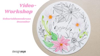 Video-Workshop – Geburtsblumenkränze mit umfangreichen PDF-Guide